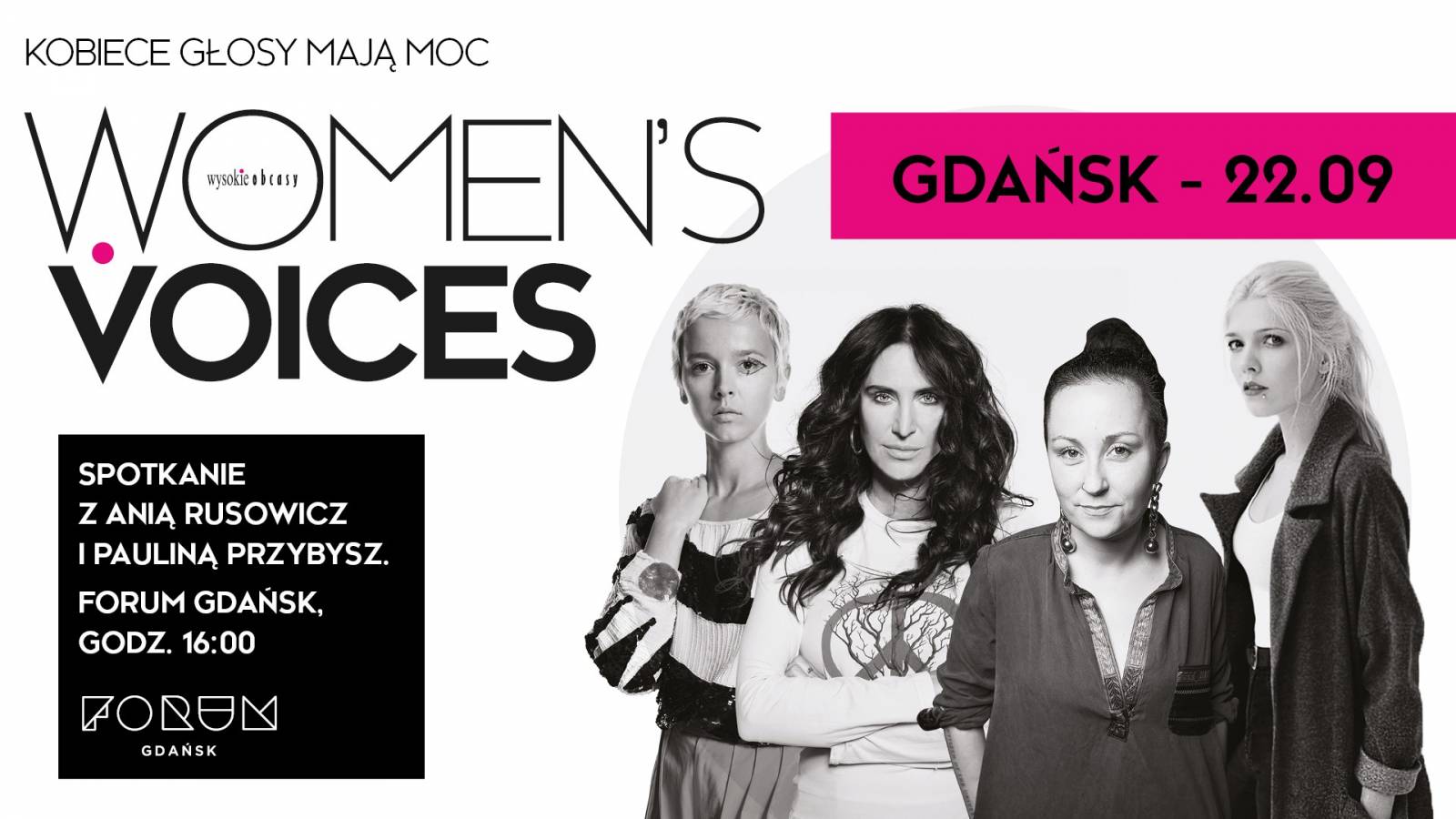 FORUM GDAŃSK Z WOMEN’S VOICES!