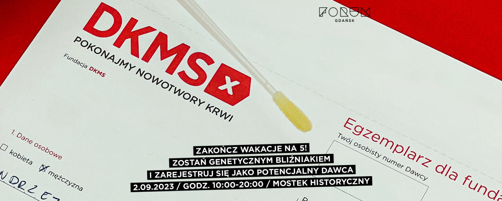 DKMS – ZAKOŃCZ WAKACJE NA 5!
