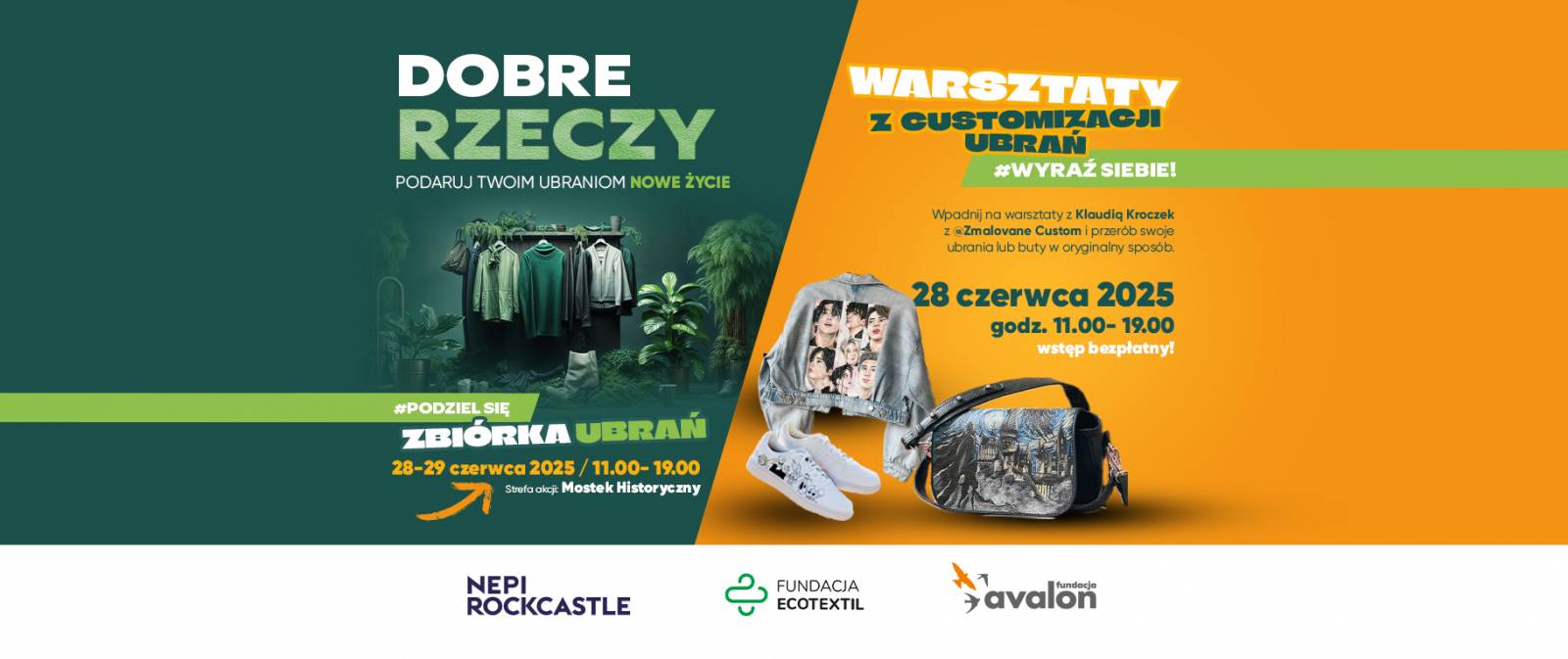 DOBRE RZECZY – PODARUJ UBRANIOM DRUGIE ŻYCIE!