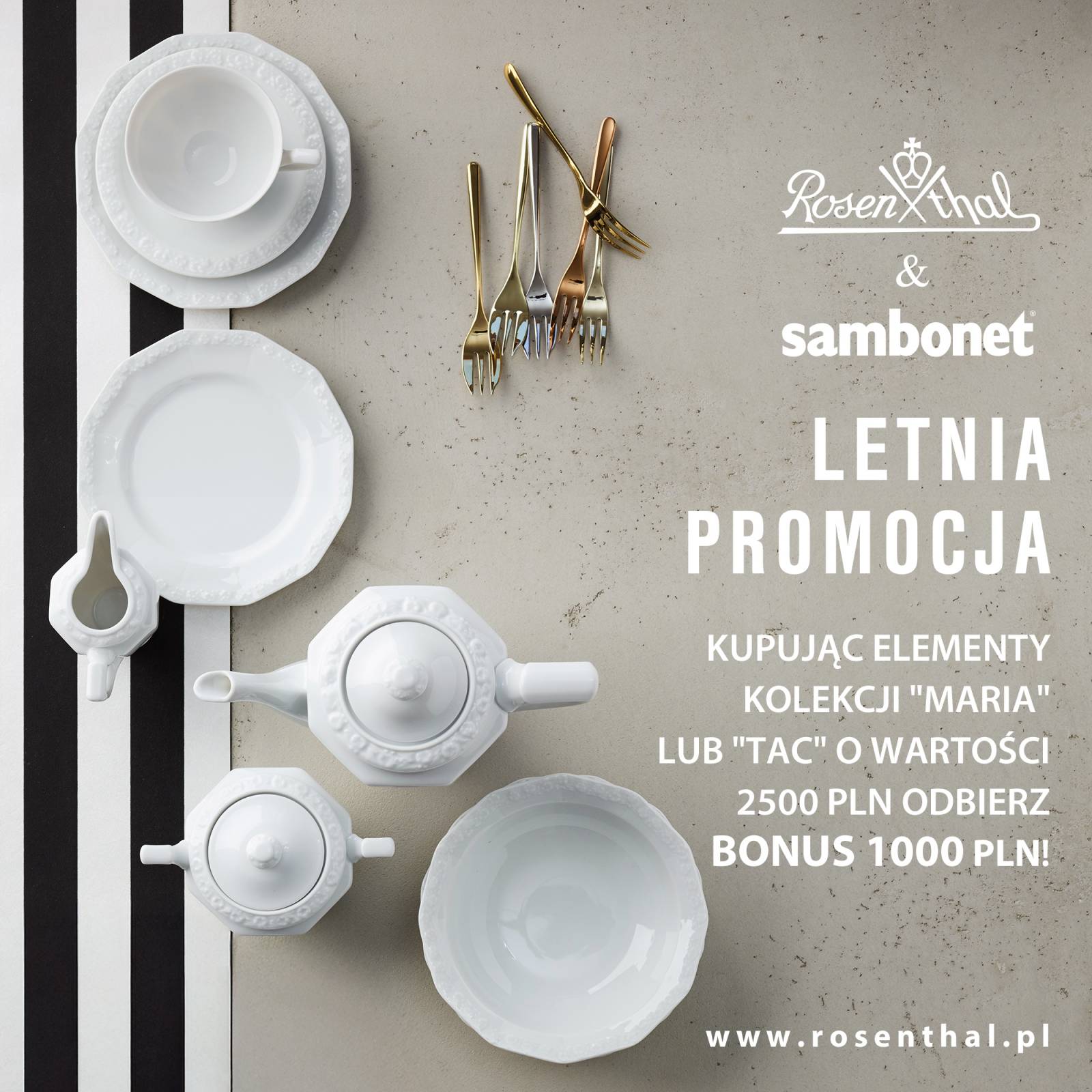 LETNIA PROMOCJA ROSENTHAL Z BONUSEM 1000 PLN!>