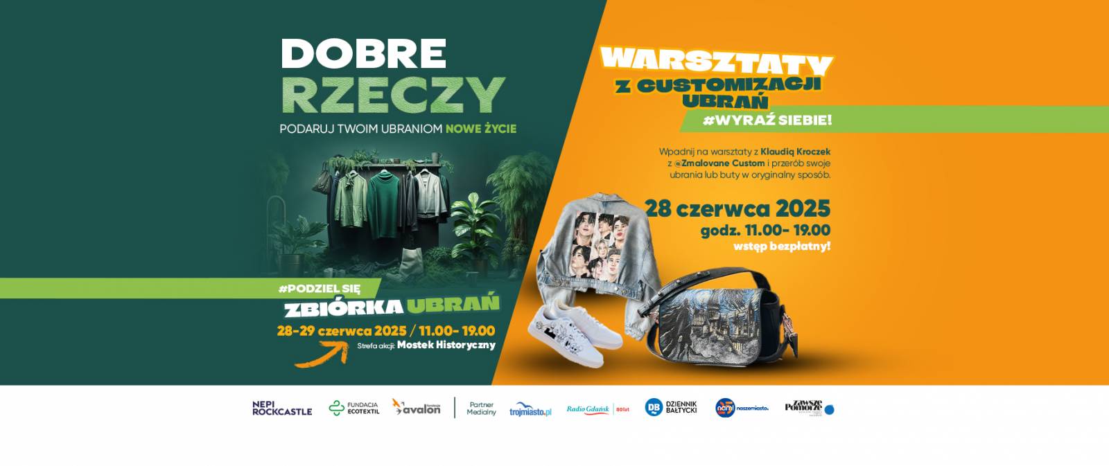 DOBRE RZECZY – PODARUJ UBRANIOM DRUGIE ŻYCIE!